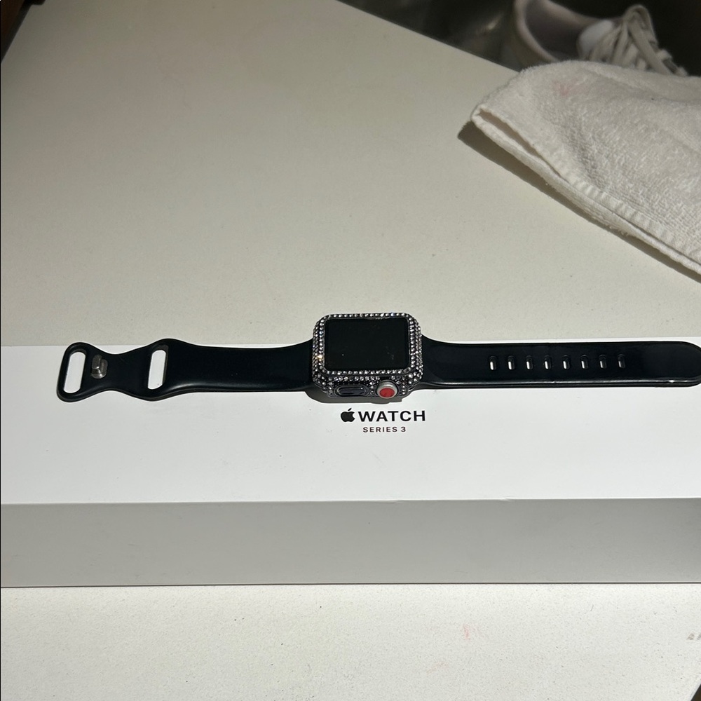 Apple Smartwatch with Black Band